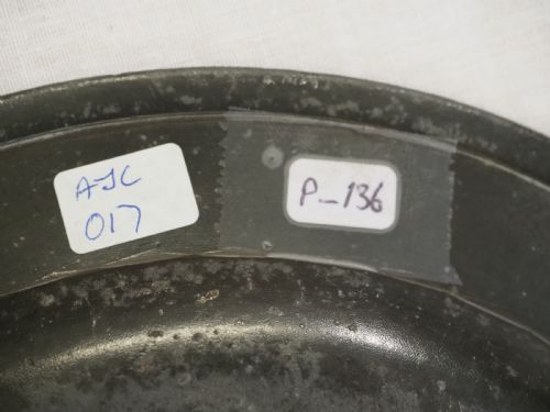 ANTIQUE ENGLISH PEWTER PLAIN RIM PLATE BY HUMPHREY EVANS II OF EXETER WORKED 1710 1763 - ADDITIONAL PHOTO 6