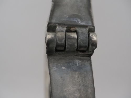 ANTIQUE IRISH PEWTER CHURCH FLAGON PROBABLY BY JOHN HEANEY OF DUBLIN 1763 1807 - ADDITIONAL PHOTO 4