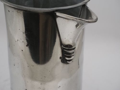 ANTIQUE IRISH PEWTER CHURCH FLAGON PROBABLY BY JOHN HEANEY OF DUBLIN 1763 1807 - ADDITIONAL PHOTO 5