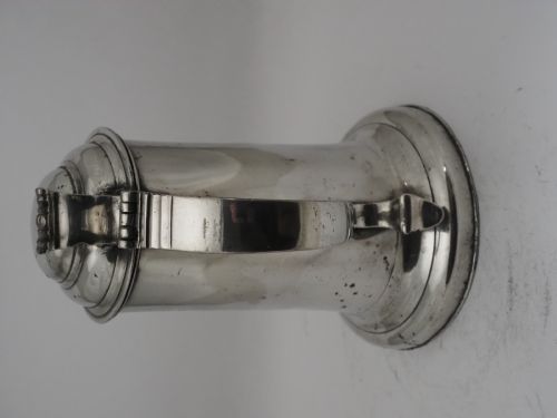 ANTIQUE IRISH PEWTER CHURCH FLAGON PROBABLY BY JOHN HEANEY OF DUBLIN 1763 1807 - ADDITIONAL PHOTO 9