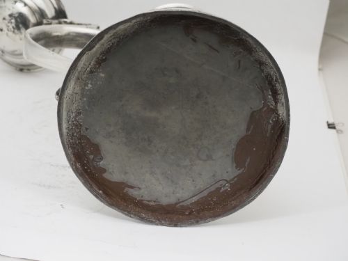 ANTIQUE IRISH PEWTER CHURCH FLAGON PROBABLY BY JOHN HEANEY OF DUBLIN 1763 1807 - ADDITIONAL PHOTO 14