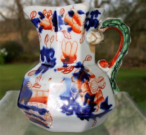Antique English Georgian Mason's Ironstone "Hydra" Jug
