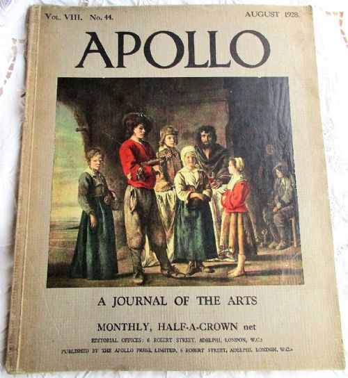 Apollo ~ Vol. VIII ~ No. 44 ~ August 1928