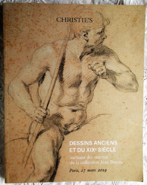 Christie's ~ Dessins Anciens et du XIXe Si�cle incluant des oeuvres de la collection Jean Bonna  ~ Paris ~ 27. 03. 2019