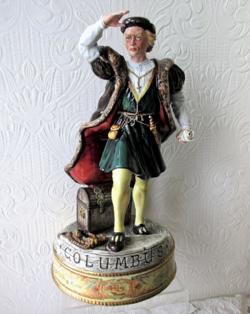 Royal Doulton English Porcelain Figurine ~ "Christopher Columbus" ~ HN 3392