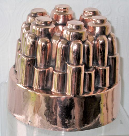Antique English Victorian Copper Kitchen Mould
