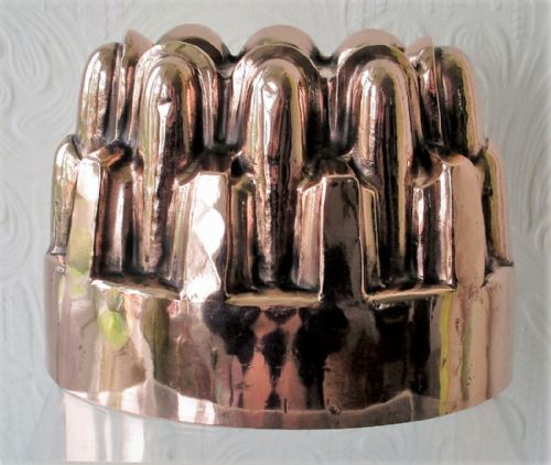 Antique English Victorian Copper Kitchen Mould