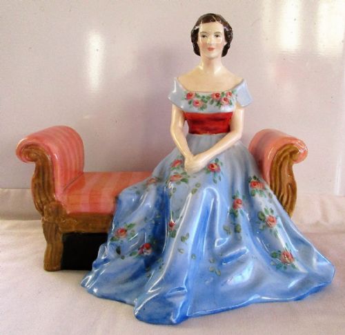 Vintage Paragon English Bone China Figurine ~ "Lady Marguerite"