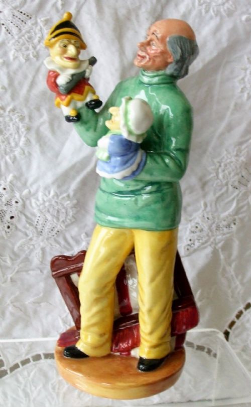 Royal Doulton English Porcelain Character Figurine ~ "Punch and Judy Man" ~ HN 2765