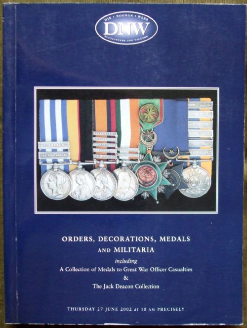 Dix, Noonan, Webb ~ Orders, Decorations, Medals and Militaria ~ London ~ 27. 06. 2002