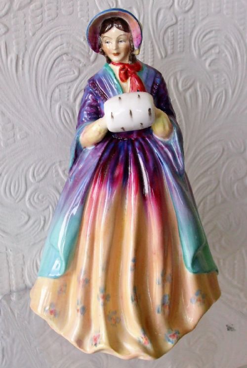 Vintage Paragon English Bone China Figurine ~ "Lady Christine"