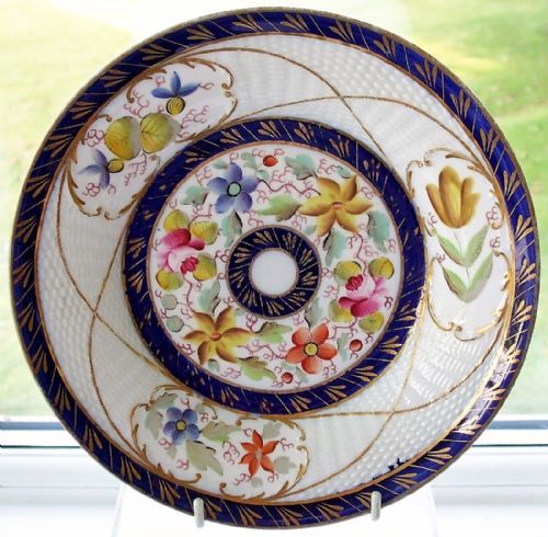Antique Georgian New Hall Porcelain Dish