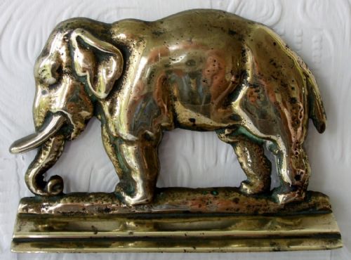 Antique English Victorian Brass Chimney Ornament ~ Jumbo