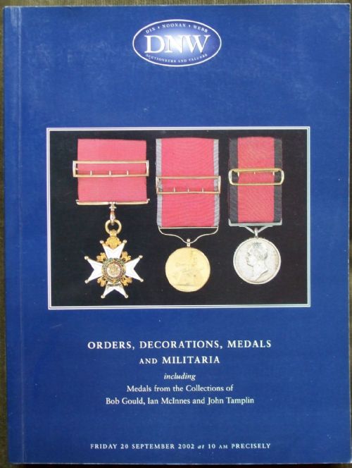Dix, Noonan, Webb ~ Orders, Decorations, Medals and Militaria ~ London ~ 20. 09. 2002