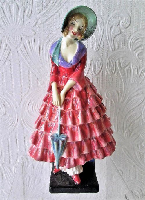 Vintage Royal Doulton English Porcelain Figurine ~ "Priscilla" ~ HN 1340