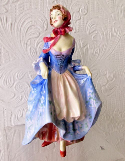 Vintage Royal Doulton English Porcelain Figurine ~ "Suzette" ~ HN 1577