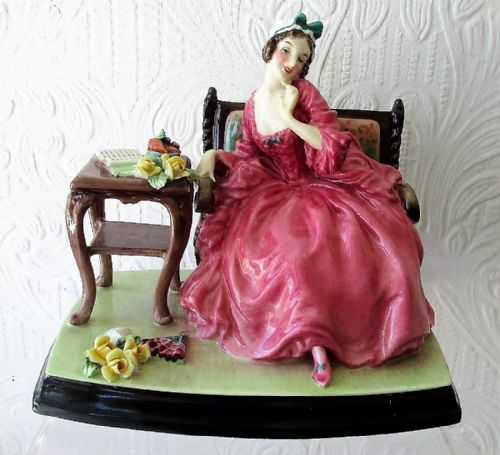 Vintage Royal Doulton English Porcelain Figurine ~ "Teresa" ~ HN 1682