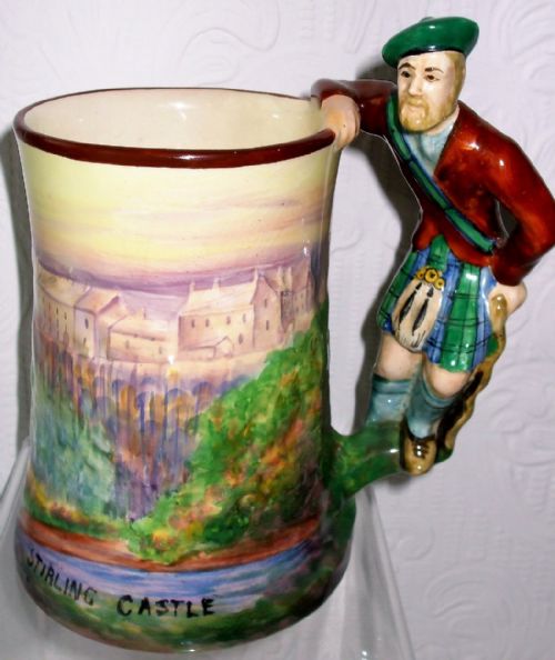 Vintage "Stirling Castle" Musical Pottery Mug