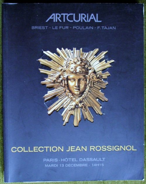 Artcurial ~ Collection Jean Rossignol ~ Sale No. 00370 ~ Paris ~ 13. 12. 2005