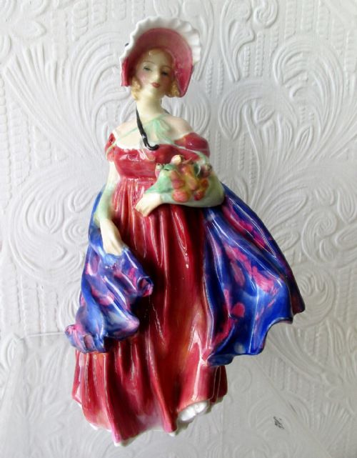 Vintage Royal Doulton English Porcelain Figurine ~ "Lady April" ~ HN 1958