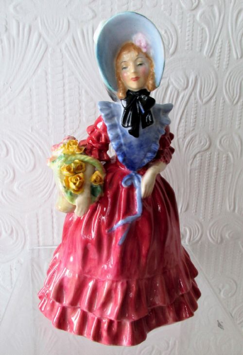 Vintage Royal Doulton English Porcelain Figurine ~ "Lady Betty" ~ HN 1967