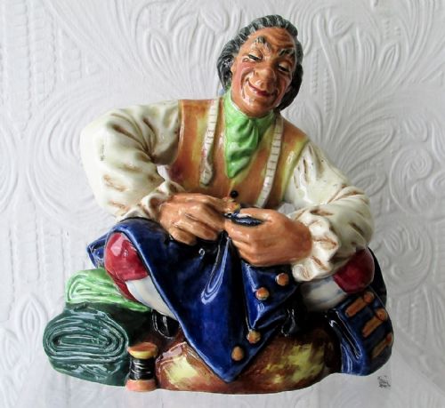 Vintage Royal Doulton English Porcelain Character Figurine ~ "The Tailor" ~ HN 2174