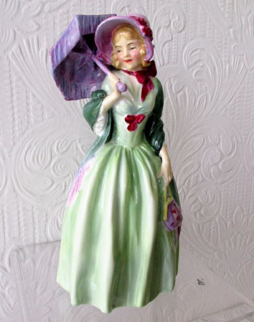 Vintage Royal Doulton English Porcelain Figurine ~ "Miss Demure" ~ HN 1463