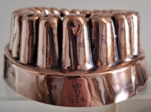 Antique English Victorian Copper Kitchen Mould ~ Benham & Froud
