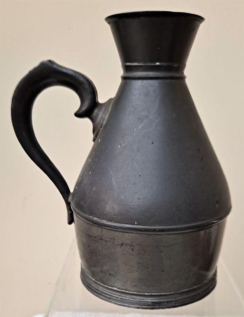 SET OF 4 ANTIQUE IRISH VICTORIAN PEWTER HAYSTACK MEASURES - ADDITIONAL PHOTO 3