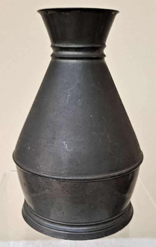 SET OF 4 ANTIQUE IRISH VICTORIAN PEWTER HAYSTACK MEASURES - ADDITIONAL PHOTO 10