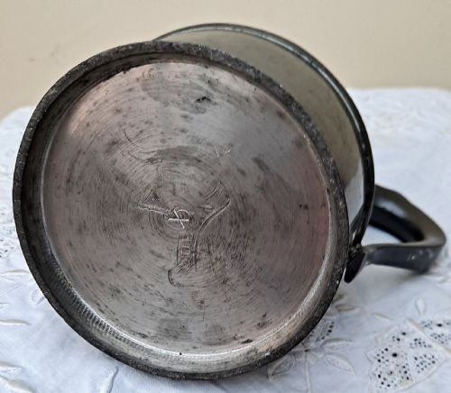 SET OF 4 ANTIQUE IRISH VICTORIAN PEWTER HAYSTACK MEASURES - ADDITIONAL PHOTO 11