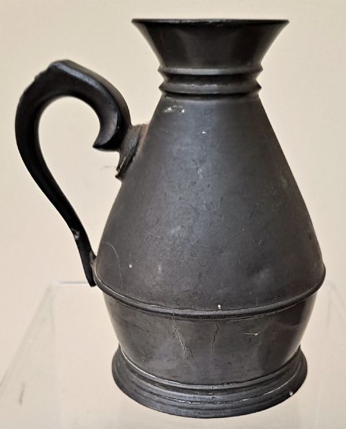 SET OF 4 ANTIQUE IRISH VICTORIAN PEWTER HAYSTACK MEASURES - ADDITIONAL PHOTO 15