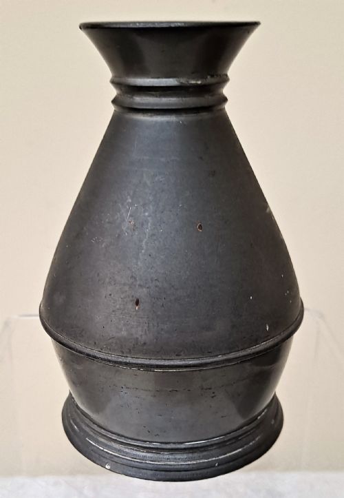 SET OF 4 ANTIQUE IRISH VICTORIAN PEWTER HAYSTACK MEASURES - ADDITIONAL PHOTO 16
