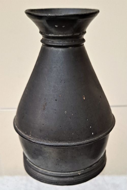 SET OF 4 ANTIQUE IRISH VICTORIAN PEWTER HAYSTACK MEASURES - ADDITIONAL PHOTO 22