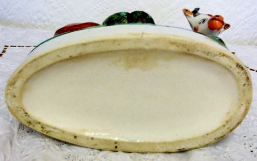 PAIR OF ANTIQUE ENGLISH VICTORIAN STAFFORDSHIRE POTTERY COW AND CALF SPILL VASES - ADDITIONAL PHOTO 6