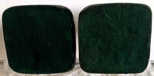 PAIR OF ANTIQUE VICTORIAN PEWTER AND TORTOISESHELL CANDLESTICKS - ADDITIONAL PHOTO 5