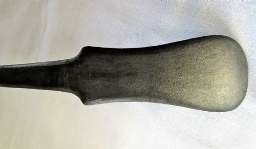ANTIQUE ENGLISH GEORGIAN PEWTER LADLE DIXON SON - ADDITIONAL PHOTO 4