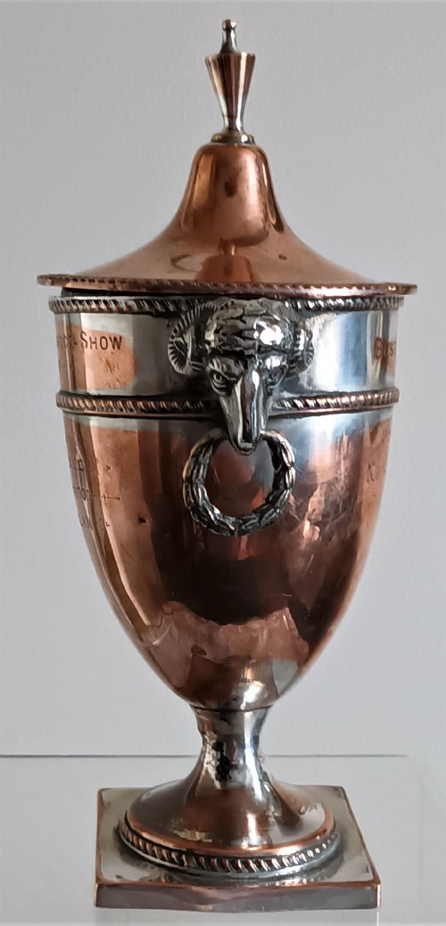 ANTIQUE ENGLISH GEORGIAN OLD SHEFFIELD PLATE MINIATURE CHESTNUT URN - ADDITIONAL PHOTO 3