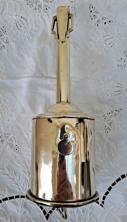 ANTIQUE ENGLISH GEORGIAN BRASS BOTTLE SPIT JACK JOHN LINWOOD OF BIRMINGHAM - ADDITIONAL PHOTO 1