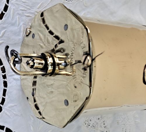ANTIQUE ENGLISH GEORGIAN BRASS BOTTLE SPIT JACK JOHN LINWOOD OF BIRMINGHAM - ADDITIONAL PHOTO 2