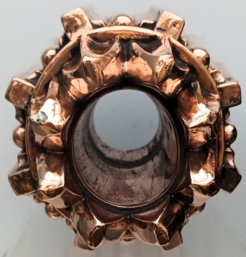 ANTIQUE ENGLISH VICTORIAN COPPER KITCHEN MOULD - ADDITIONAL PHOTO 7