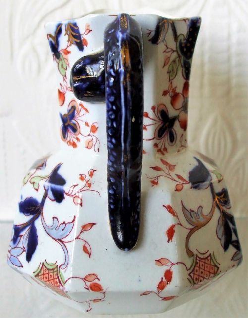 ANTIQUE ENGLISH VICTORIAN PORCELAIN HYDRA JUG KEELING CO - ADDITIONAL PHOTO 1