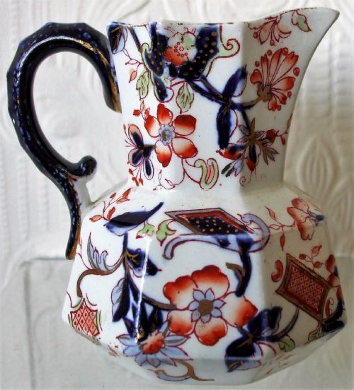 ANTIQUE ENGLISH VICTORIAN PORCELAIN HYDRA JUG KEELING CO - ADDITIONAL PHOTO 2