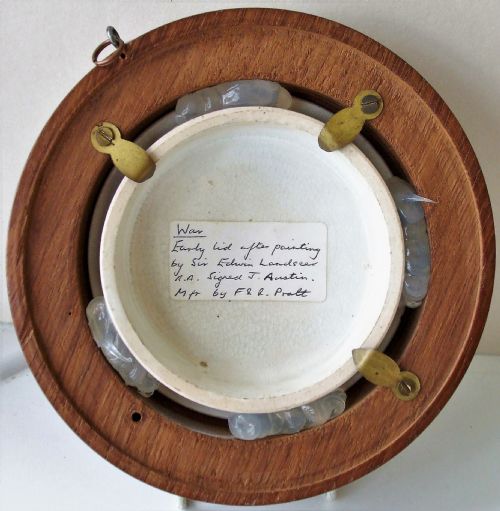 ANTIQUE ENGLISH VICTORIAN PRATTWARE POTLID WAR - ADDITIONAL PHOTO 1