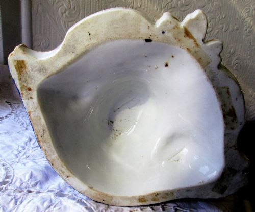 ANTIQUE ENGLISH GEORGIAN PORCELAIN VASE - ADDITIONAL PHOTO 4