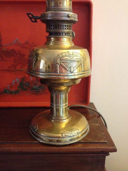 Napoleon III  Oil Converted  Table Lamp