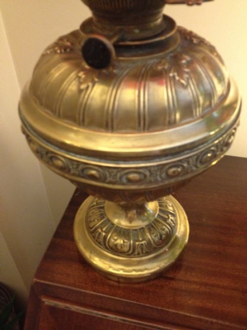1850   French Oil Lamp Converted