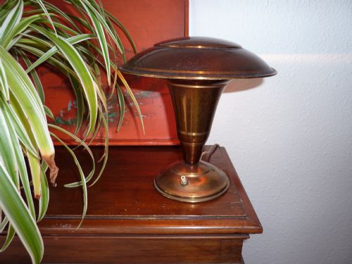 1940 Desk Lamp Copper