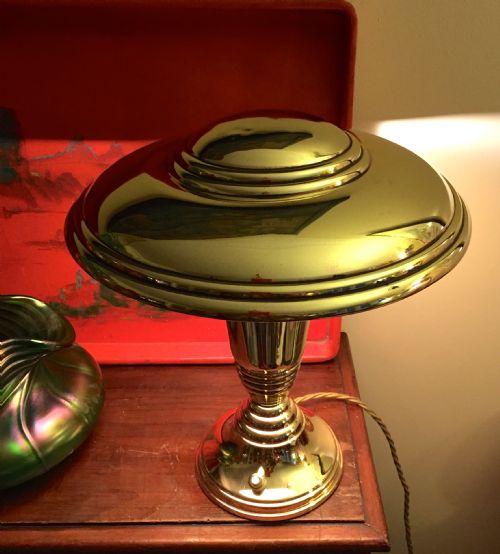 French Classic 1940 Adjustable Desk Lamp Solid Brass