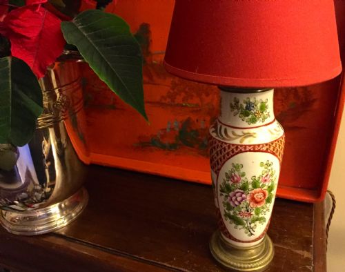 1900 Porcelain De Sevres and Bronze Table Lamp
